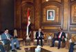 שר הפנים דן עם ממלא מקום בשגריריות האמירויות בדמשק ביחסי שיתוף הפעולה המשותף
