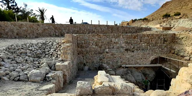 Завершается реставрация исторического источника Афка в Пальмире