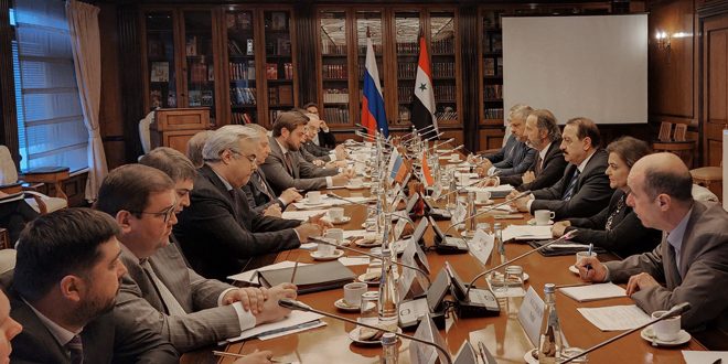 В Москве прошли сирийско-российские переговоры по совместному противостоянию экономическим санкциям Запада