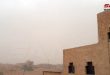 Город Дейр-эз-Зор подвергается сильному ветру и пыльной буре