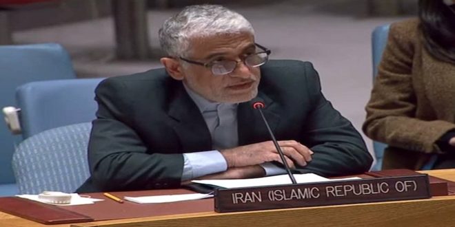 Постпред Ирана при ООН призвал Совбез осудить агрессию сионистов на Сирию