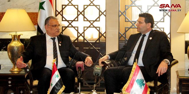 Министры сельского хозяйства Сирии и Ливана обсудили пути расширения сотрудничества