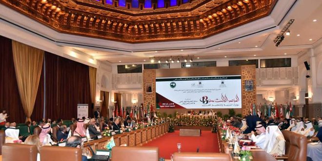 Выступление сирийского министра просвещения на конференции в Марокко