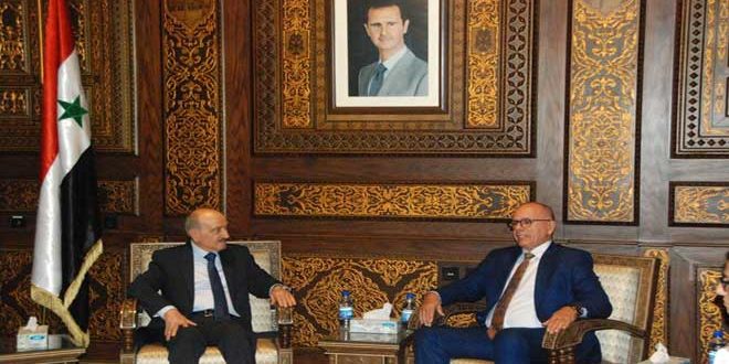 Глава МВД САР и посол Бразилии в Дамаске обсудили укрепление отношений между двумя странами