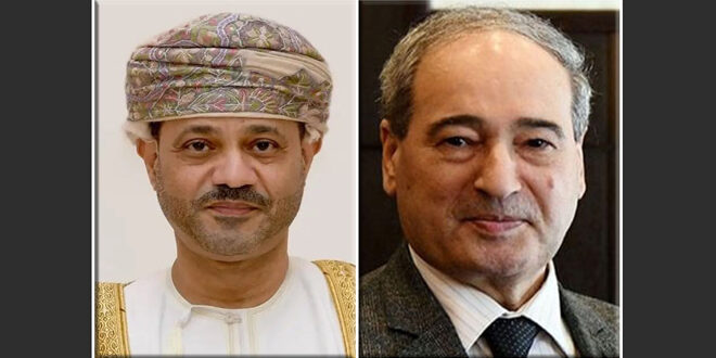 Аль-Мекдад выразил соболезнование оманскому коллеге в связи с жертвами стрельбы в Маскате