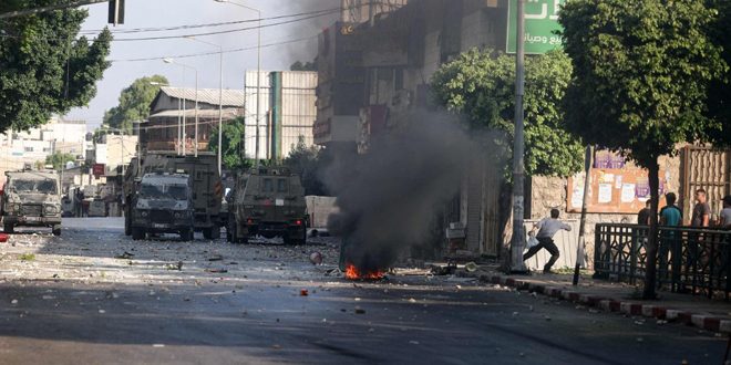 Nablus Kentinde İsrail İşgal Baskınlarında 30 Filistinli Yaralandı