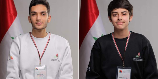 2022 Dünya Bilişim Olimpiyatlarında Suriye’ye İki Bronz Madalya