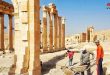 Palmyra Zafer Takı’nda restorasyon çalışmaları sürüyor