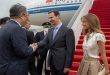 Cumhurbaşkanı Esad Ve First Lady Esma Esad Çin’deki Khanjo Havalimanı’na Geldi