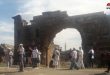 Rus Turist Grubu Busra El Şam Antik Kentini Ziyaret Etti
