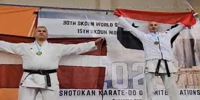 Dünya Geleneksel Karate Şampiyonası’nda Suriye’ye Altın Madalya