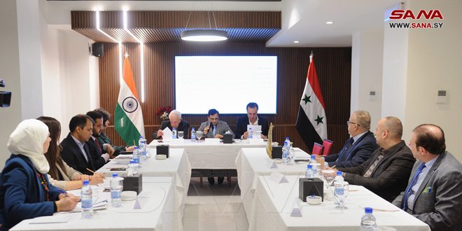 Ticaret Odaları Federasyonu, Hindistan Büyükelçiliği İle Suriye Ve Hindistan Arasındaki Yatırım Ve İş Fırsatlarını Görüştü
