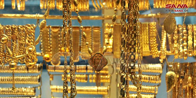 الذهب يرتفع في السوق المحلية 5 آلاف ليرة