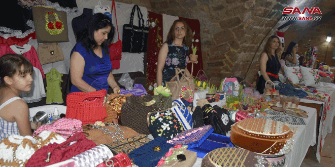 (نواعم).. معرض لمنتجات السيدات في صالة المدينة القديمة بطرطوس