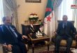 المقداد يبحث مع رئيس مجلس الأمة الجزائري العلاقات بين البلدين