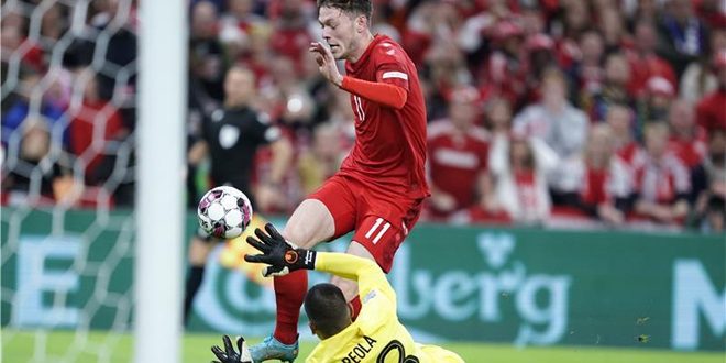الدنمارك تفوز على فرنسا بثنائية في دوري الأمم الأوروبية