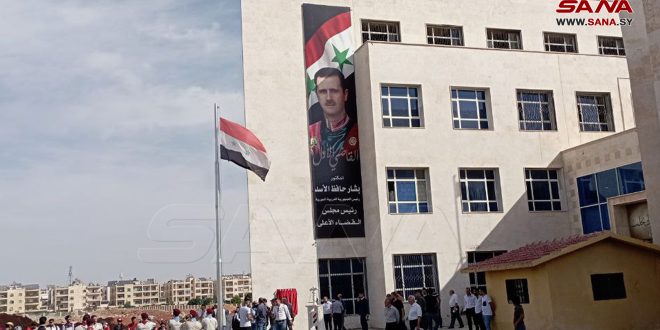 حلب.. افتتاح المبنى الملحق بالقصر العدلي