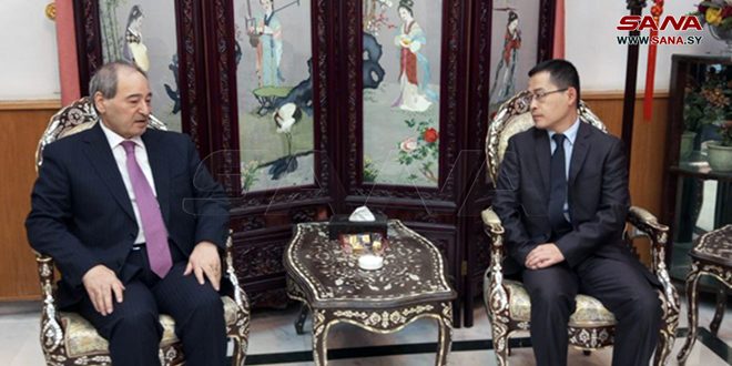 المقداد يقدم التعازي بوفاة الرئيس الصيني الأسبق جيانغ زيمين