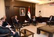 سورية وبيلاروس تبحثان تعزيز التعاون الخدمي والإنساني والبيئي