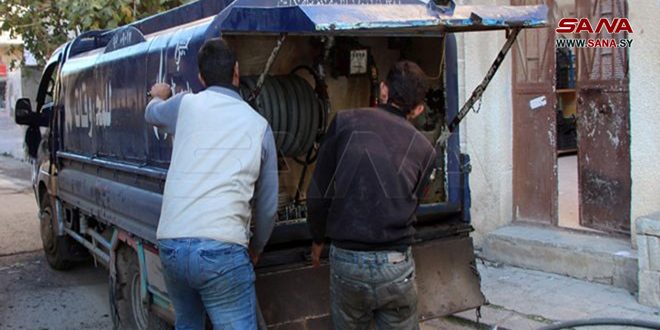 أكثر من 140 ألف أسرة من درعا تحصل على مازوت التدفئة