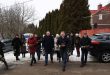 مواطنون ومسؤولون في بيلاروس يتوافدون إلى مقر السفارة السورية تعبيراً عن تضامنهم مع سورية