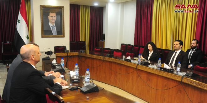 مناقشة سبل تعزيز التعاون البرلماني بين سورية والبارغواي