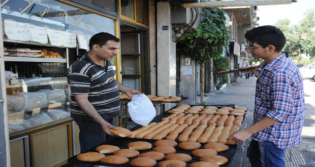 Maarouk bread, a traditional Ramadan treat in Syria 