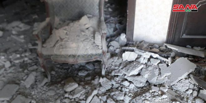 Terrorists target al-Shahba al-Jadida neighborhood with shells, Aleppo