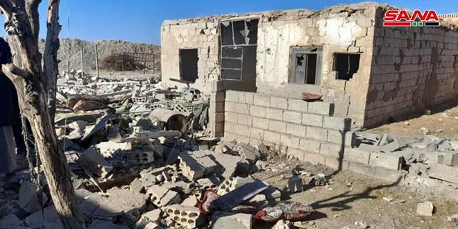 Turkish artillery shelling on al-Rabiaat village, Hasaka countryside