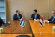 Health Minister discusses medical cooperation with WHO Director and Jordanian counterpart