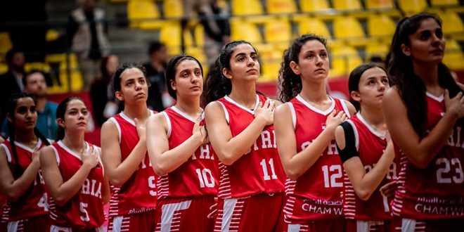 Syrian U-16 women basketball team comes second at FIBA finals