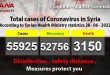 Two Covid-19 cases recorded in Syria, 1 recovered, Health Ministry
