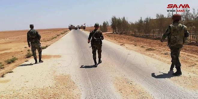 Locals of Hasaka countryside expel US occupation convoy