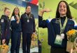 Syrian swimmer Inana Suleiman gains gold medal in Military Games in Russia