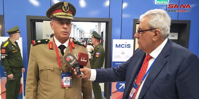 General Suleiman: Syria’s participation in Moscow Conference on International Security a proof of firm bilateral relations