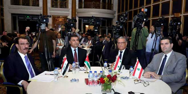 Syrian-Jordanian-Iraqi-Lebanese talks to sign agreements in the field of agricultural integration