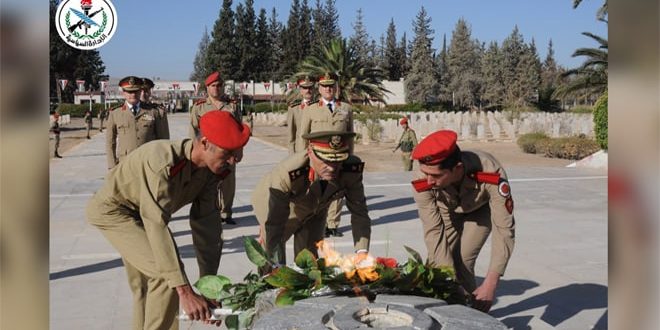 Marking the 49th anniversary of Tishreen Liberation War, Syrian forces celebrate Syria’s immortal epic