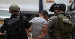 Israeli occupation arrests a Palestinian in Nablus