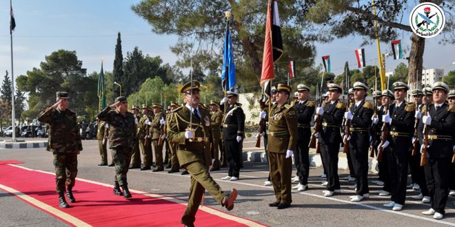Under patronage of President al-Assad, a ceremony held to graduate 37th military cadets’ course