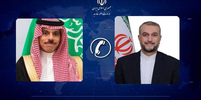 Iranian, Saudi foreign ministers discuss arrangements for joint meeting in phone conversation