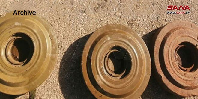 Two persons martyred in a landmine blast in Hama countryside