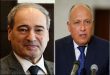 Syria, Egypt hold talks to boost bilateral relations
