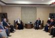 Mikdad, Al Mazrooei discuss exchanging expertise to support agricultural development in Syria and the region