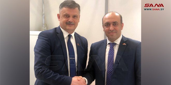 Syrian- Belarusian talks on enhancing cooperation in different fields ...