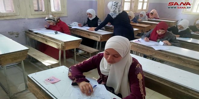 Students of Sharia preparatory and secondary school certificates start final exams