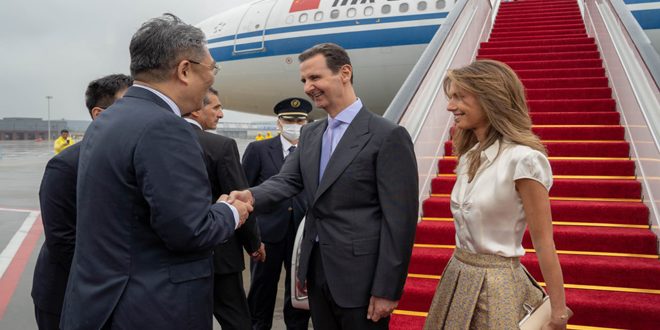 China Hosts Bashar al-Assad for Summit