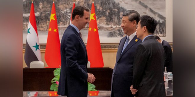 Al-Shibl: Syrian-Chinese strategic relationship was built decades ago