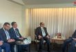 Sabbagh meets with Amir Abdollahian, Pedersen, and Ghebreab on the sidelines of the UNGA 78