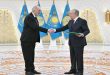 Al-Jaafari presents credentials as Syria’s non-resident ambassador to Kazakhstan