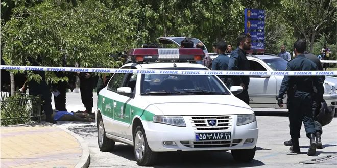 Five police officers killed in a terrorist attack, south of Iran